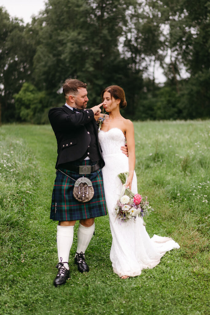 novomanželské focení s kyltem