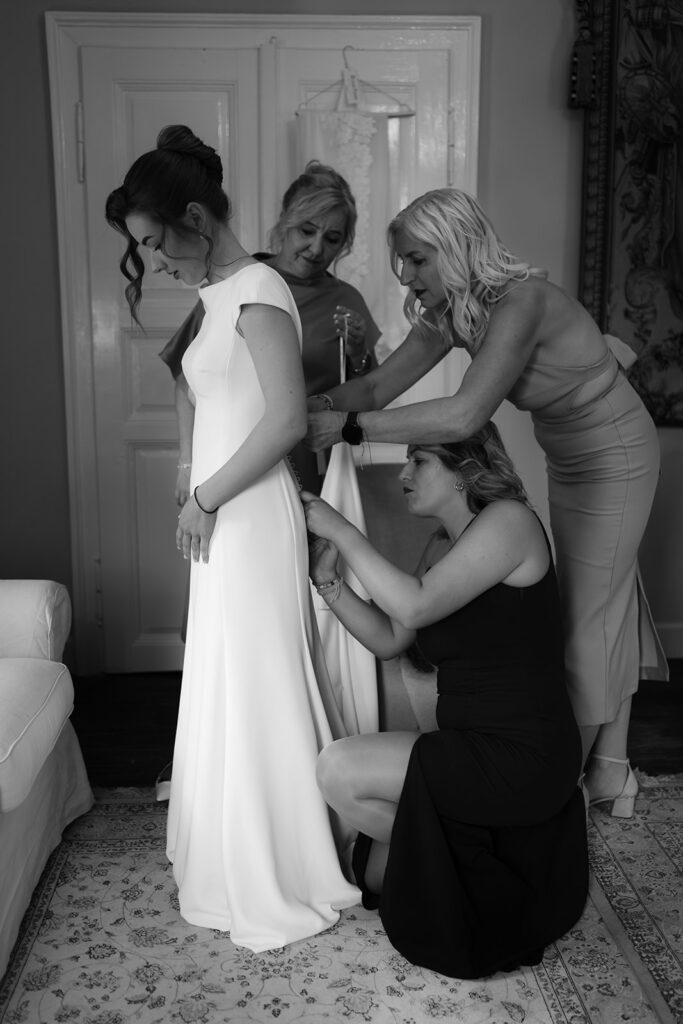 Svatební přípravy Villa Dom Carli