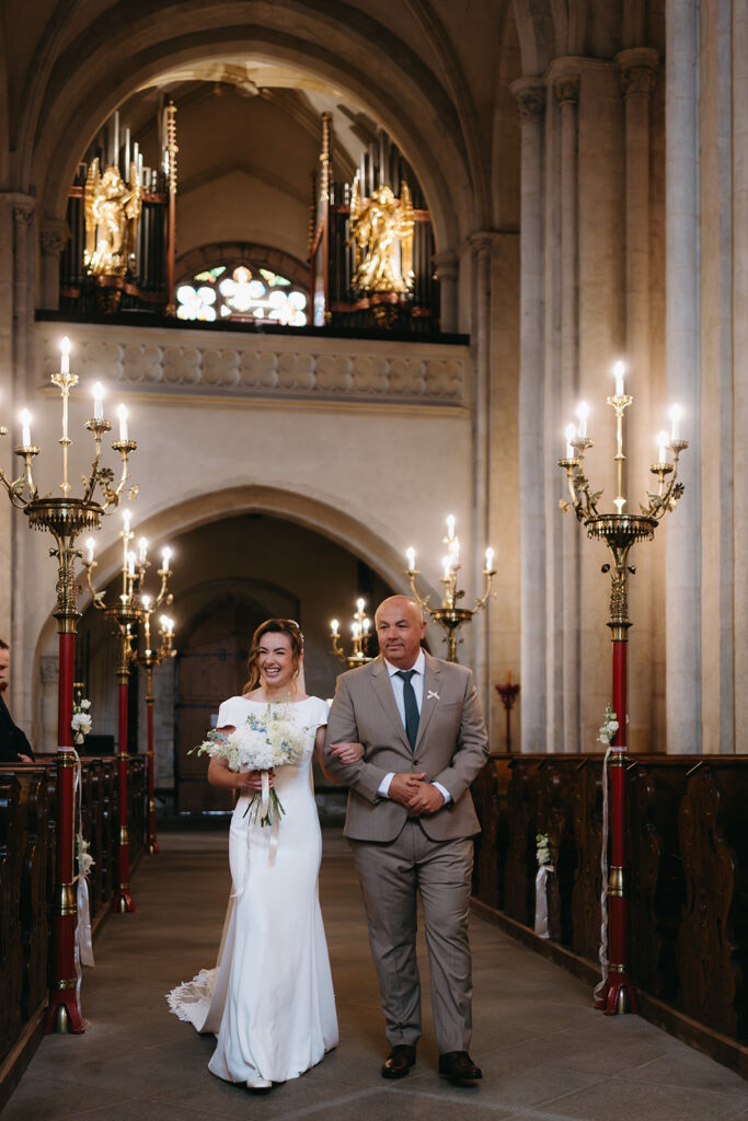 Svatba Chrám Svatého Bartoloměje Kolín