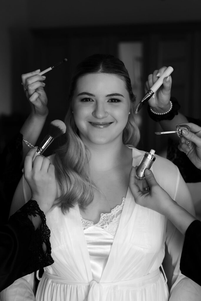 Příprava nevěsty dvůr Hoffmeister Praha