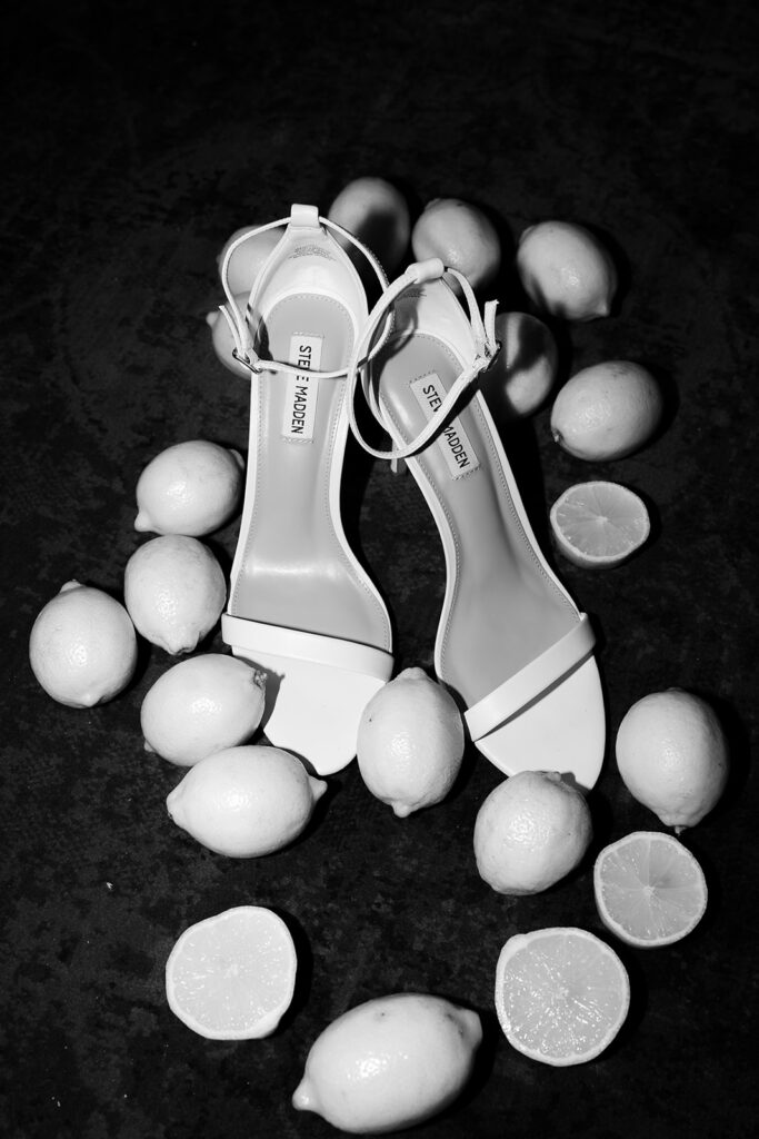 Svatební lodičky Steve Madden a citrony