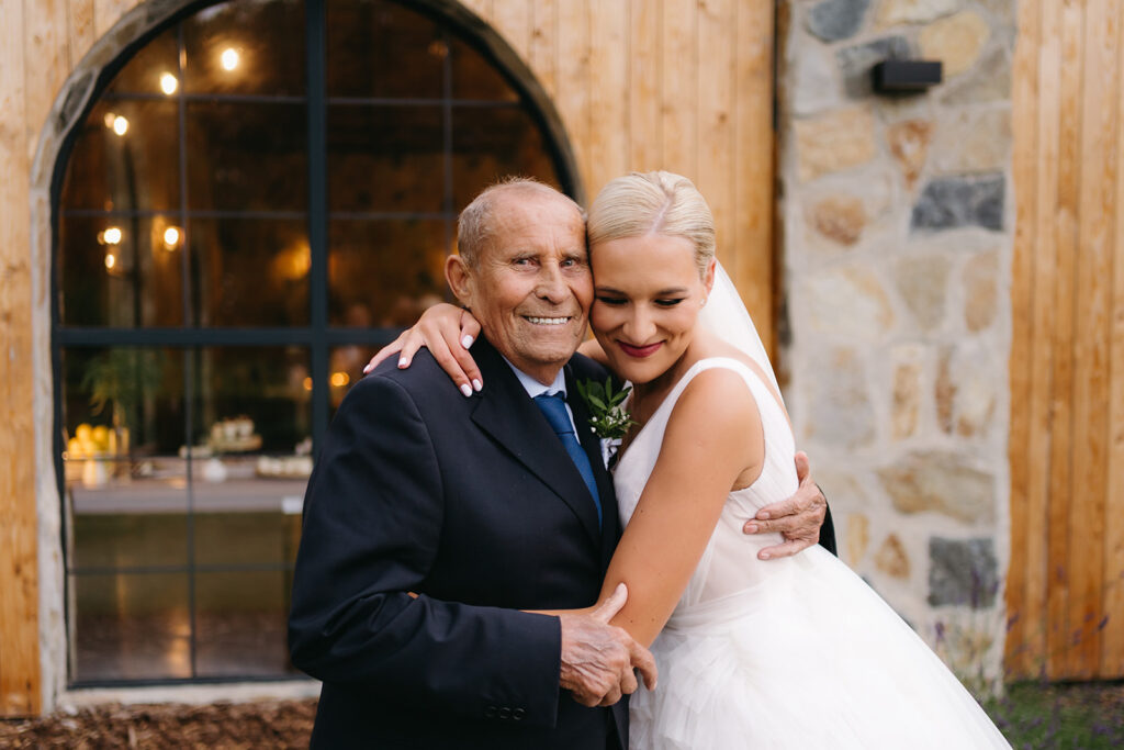 nevěsta s dědečkem Stodola Borohrádek